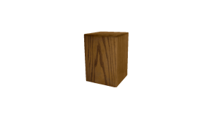 ADDvantage Casket Oak veneer with pecan finish cremation box