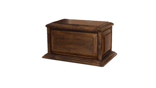 ADDvantage Casket Solid alder with vintage pine finish cremation box